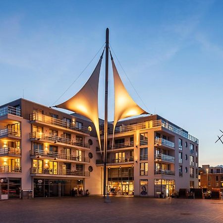 Apartmenthaus Hafenspitze Ap 5 - "Am Yachthafen 5" - Blickrichtung Offenes Meerstrandpromenade Eckernförde エクステリア 写真